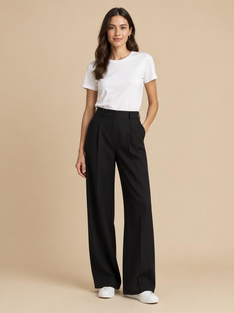Élodie wide-leg trousers